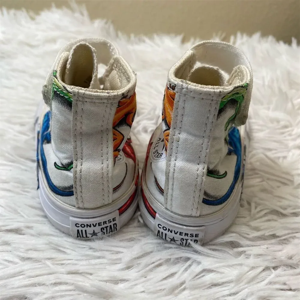 Converse All Star Chuck Taylor Infant High-Top Leapin' Lizards US Size 5 Unisex